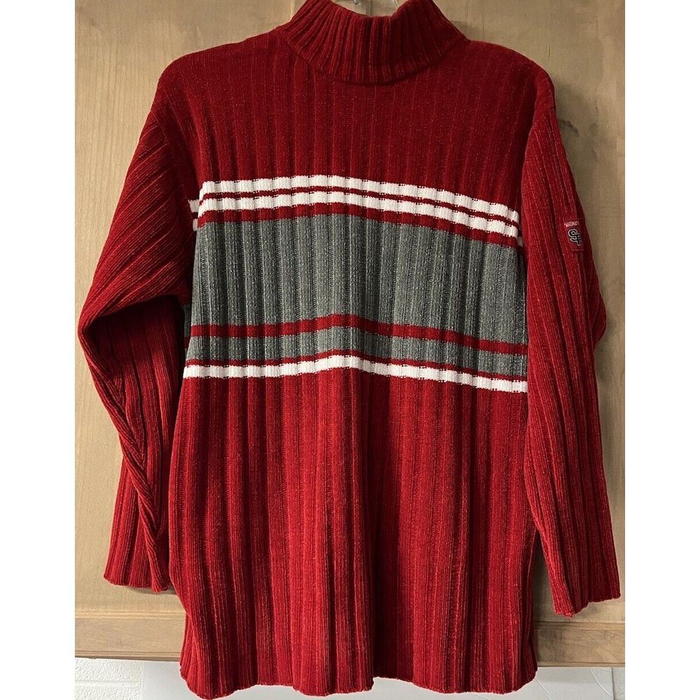 South Pole Women's Red Heavy Ribbed Sweater size‎ M